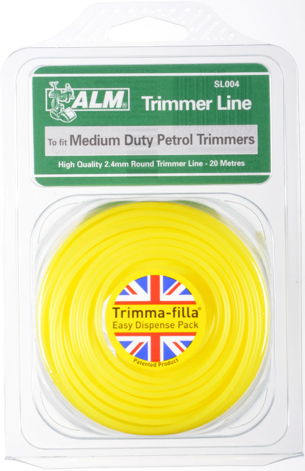 2.4mm x 20m - Yellow Trimmer Line